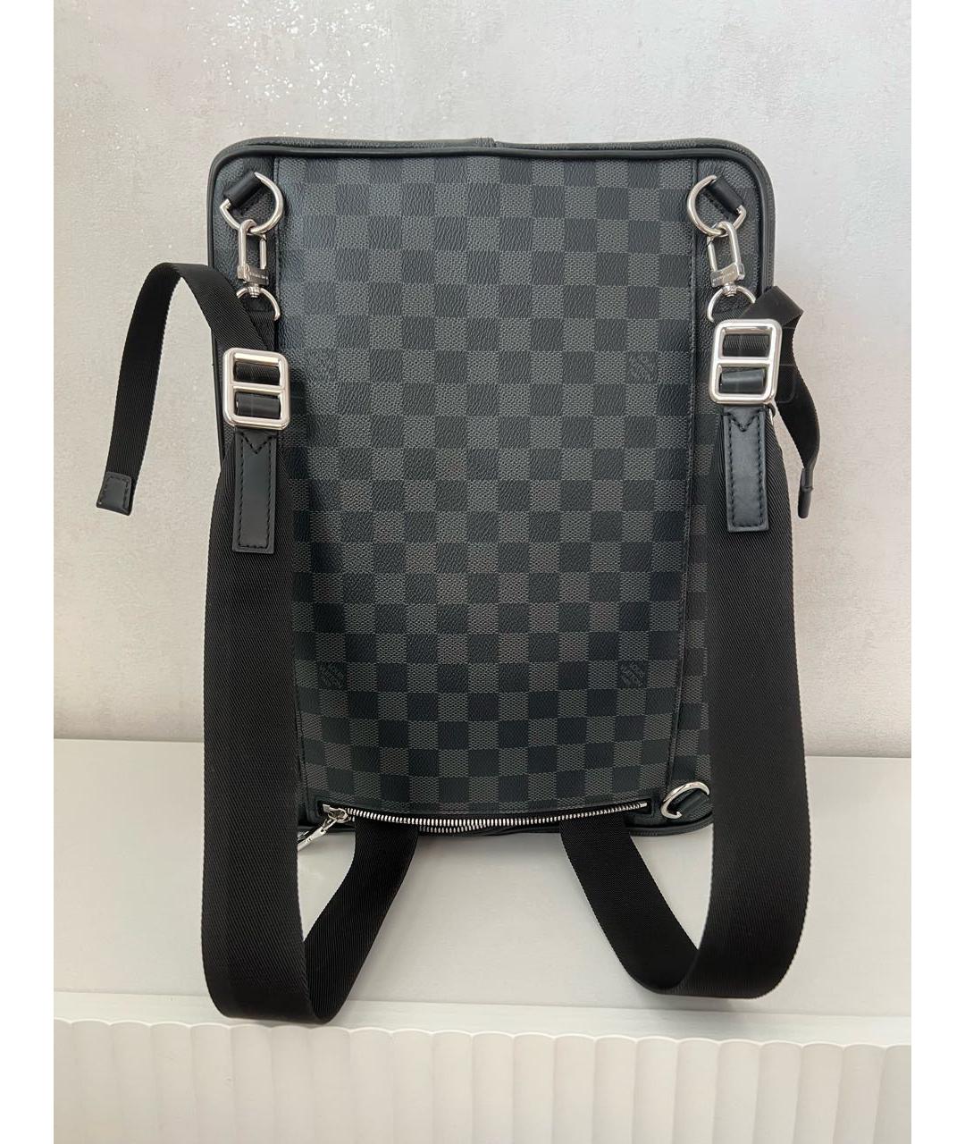 LOUIS VUITTON Серый портфель, фото 3