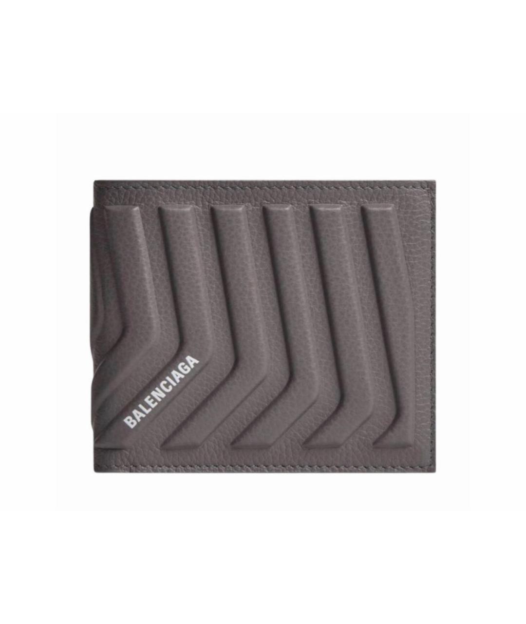 BALENCIAGA Хаки кожаный кардхолдер, фото 5