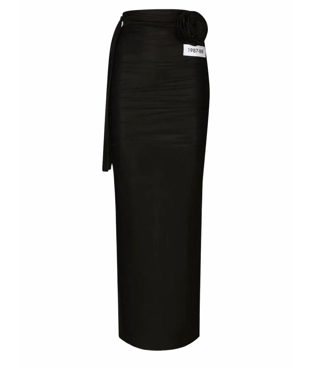 DOLCE&GABBANA Черная юбка макси, фото 1