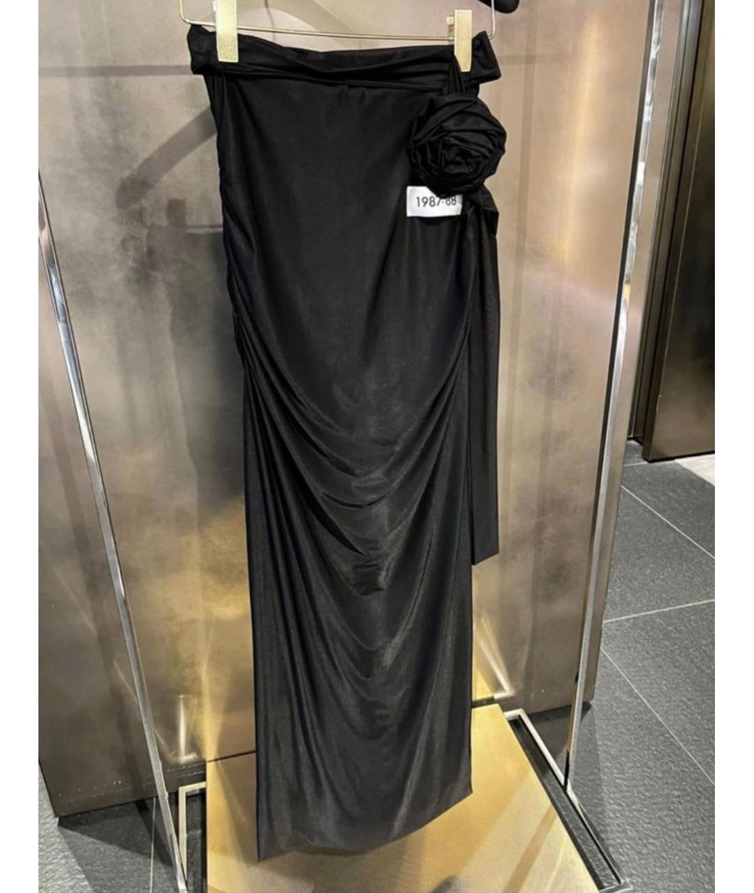 DOLCE&GABBANA Черная юбка макси, фото 3
