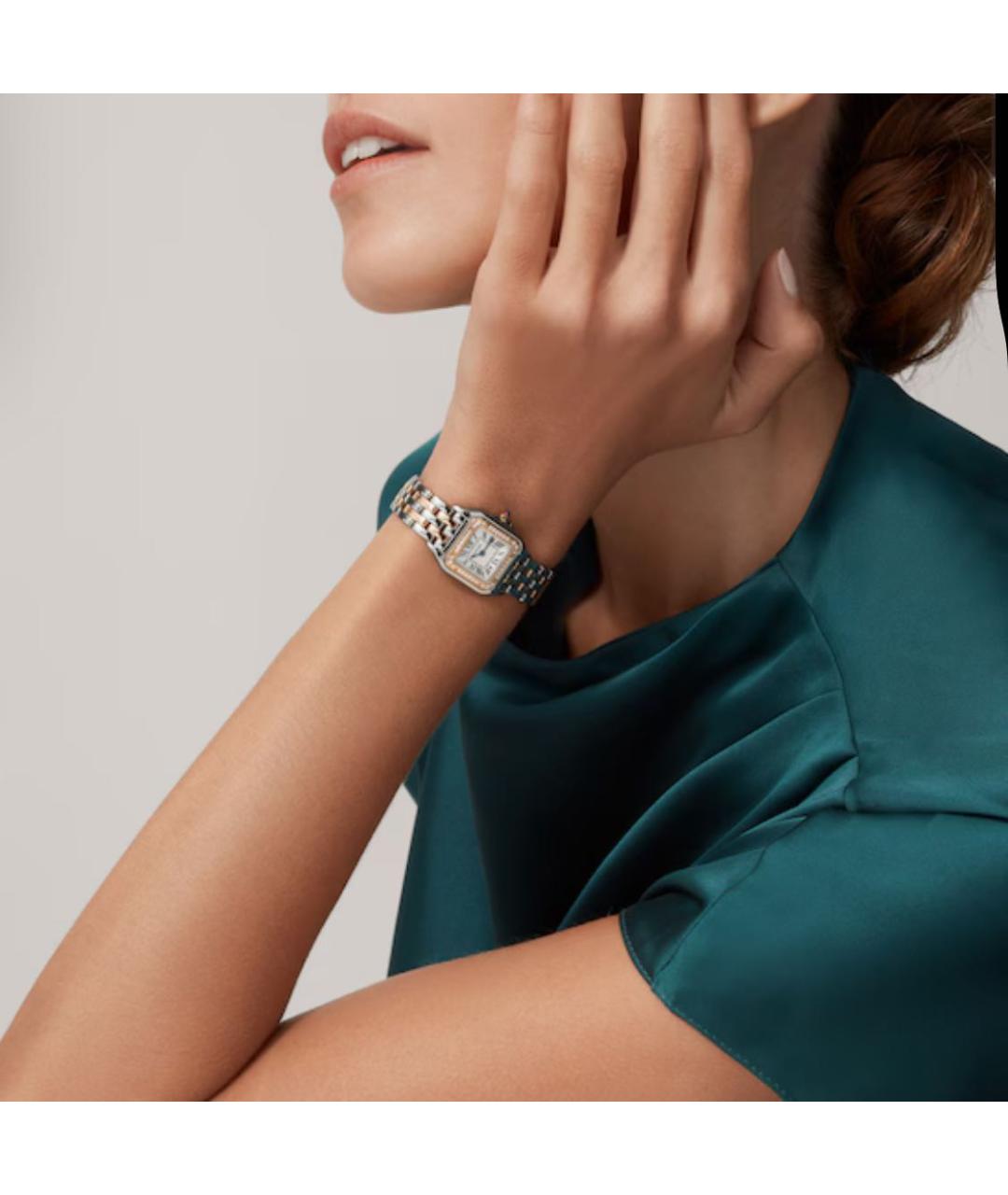 CARTIER Серебряные часы, фото 2