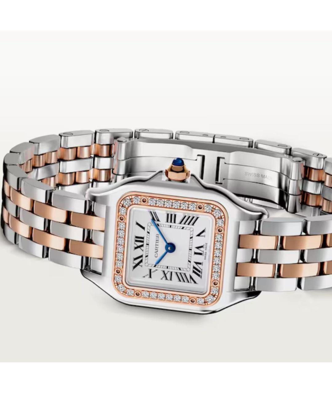 CARTIER Серебряные часы, фото 4