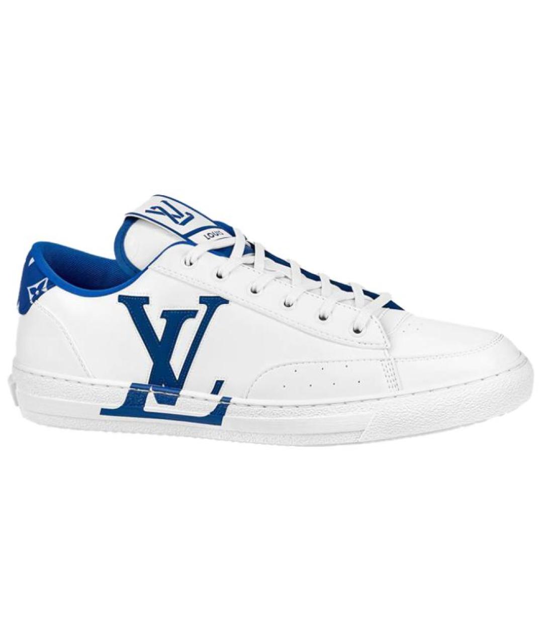 LOUIS VUITTON Белые низкие кроссовки / кеды, фото 1