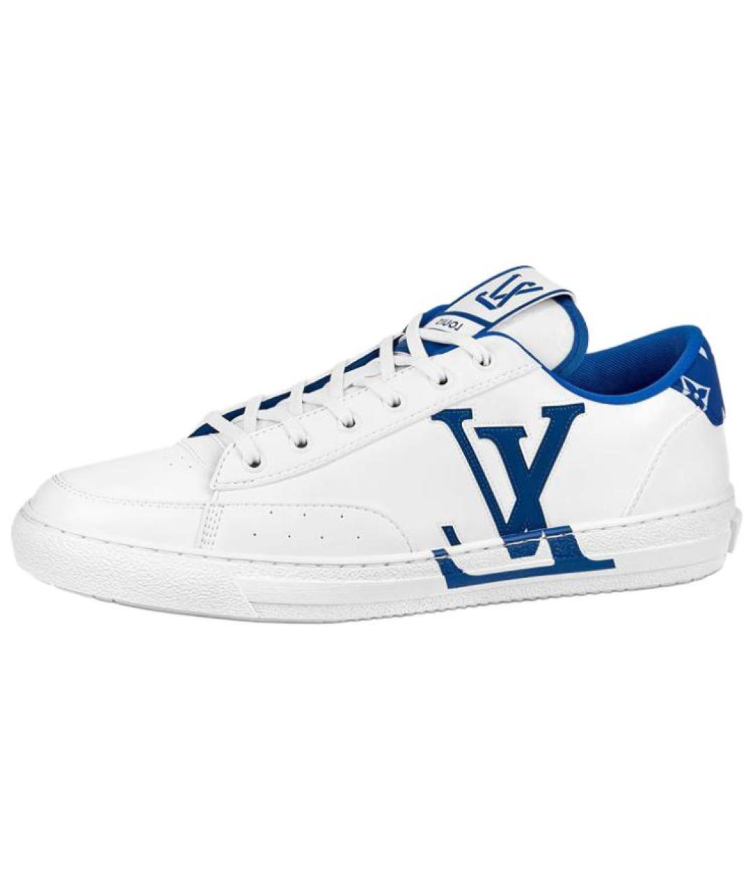 LOUIS VUITTON Белые низкие кроссовки / кеды, фото 2