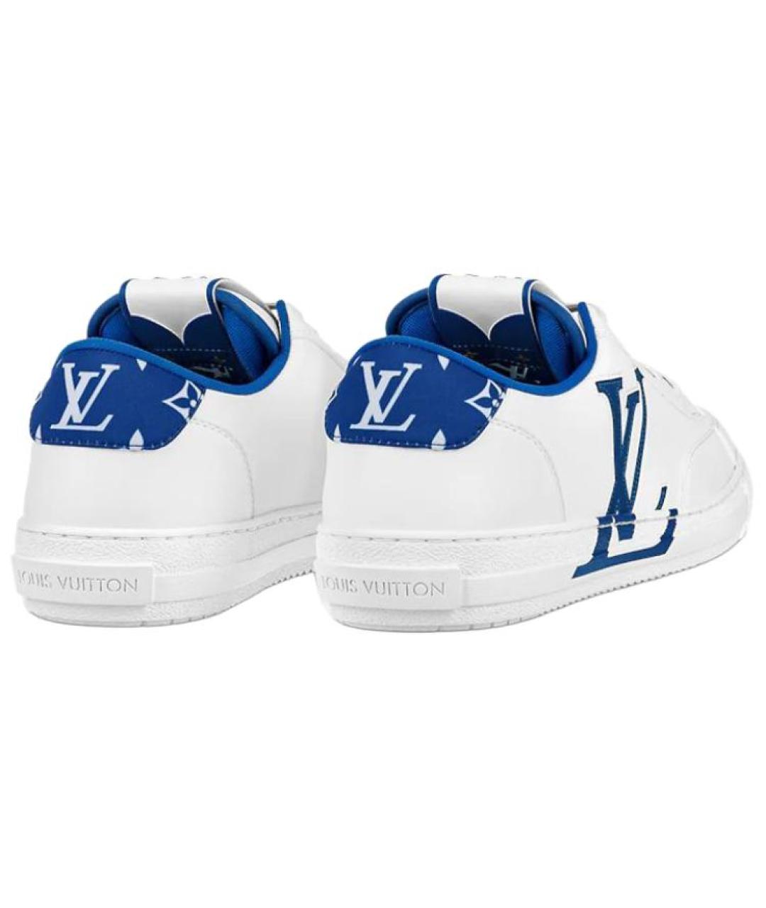 LOUIS VUITTON Белые низкие кроссовки / кеды, фото 3