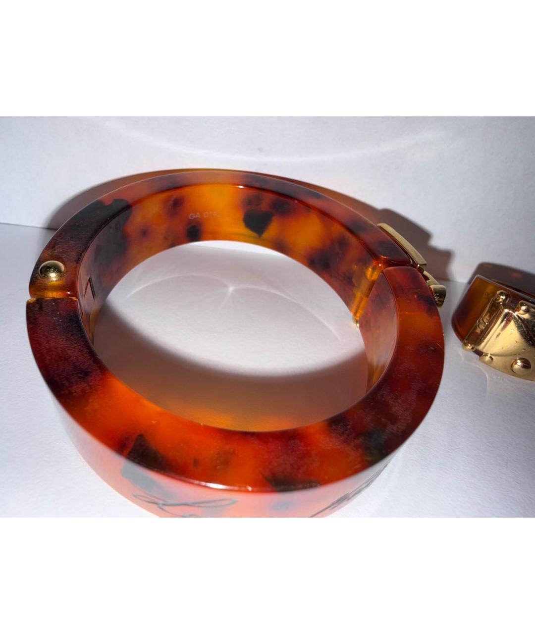 LOUIS VUITTON Коричневый пластиковый комплект, фото 4