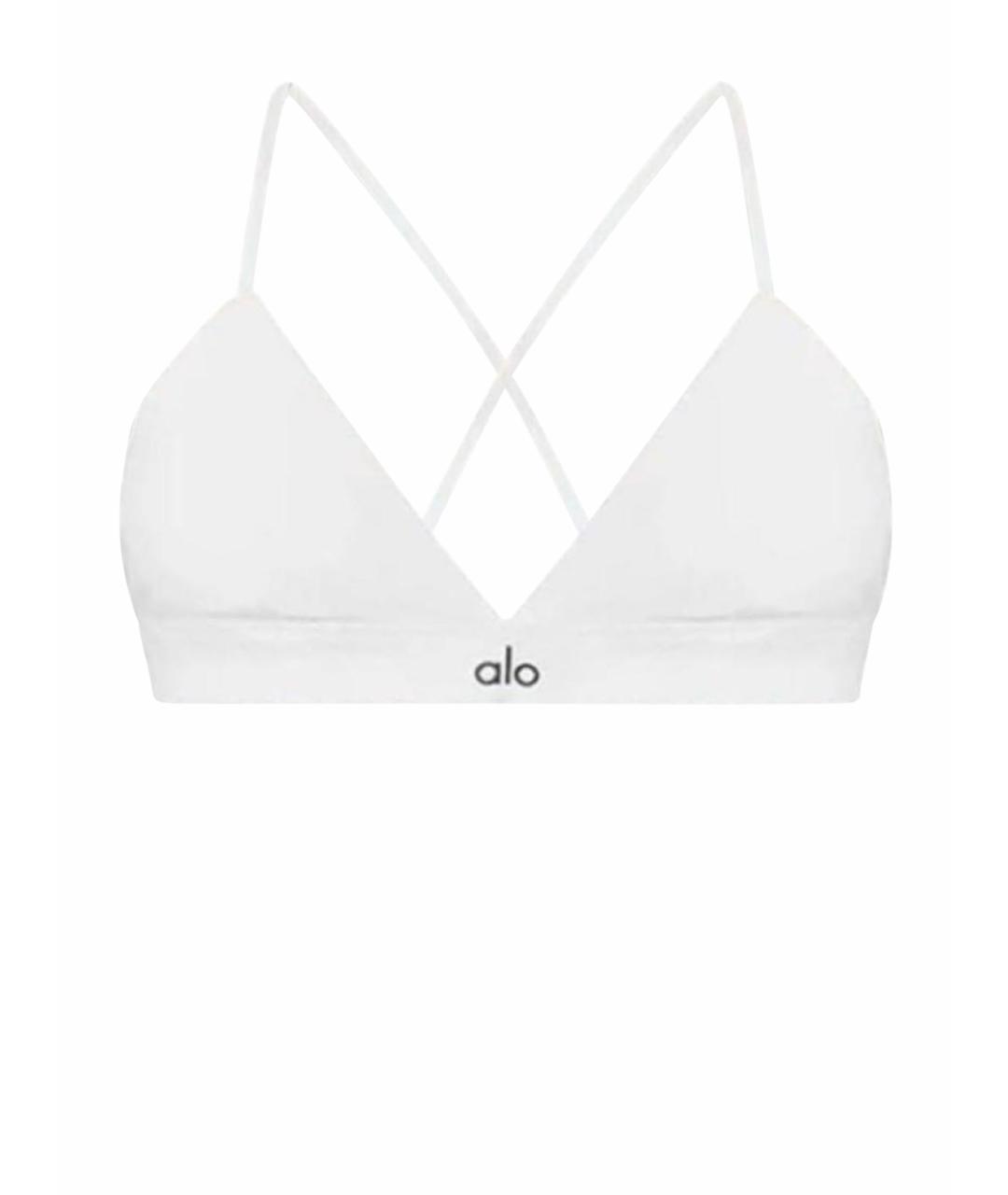 ALO YOGA Белая майка, фото 1