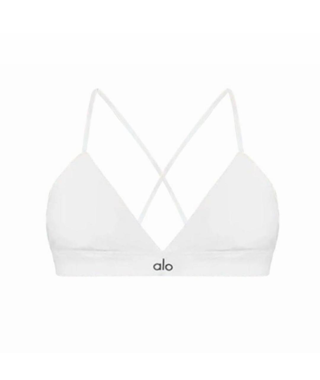 ALO YOGA Белая майка, фото 9