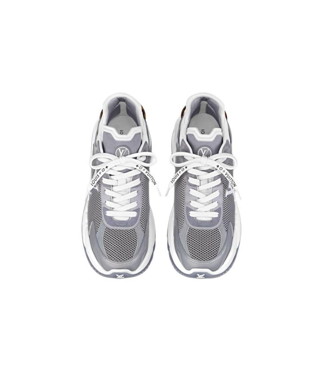 LOUIS VUITTON Серые кроссовки, фото 5