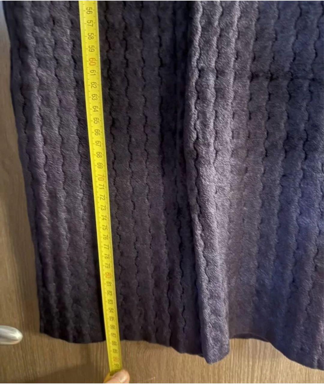 CHANEL Черное вискозное повседневное платье, фото 6