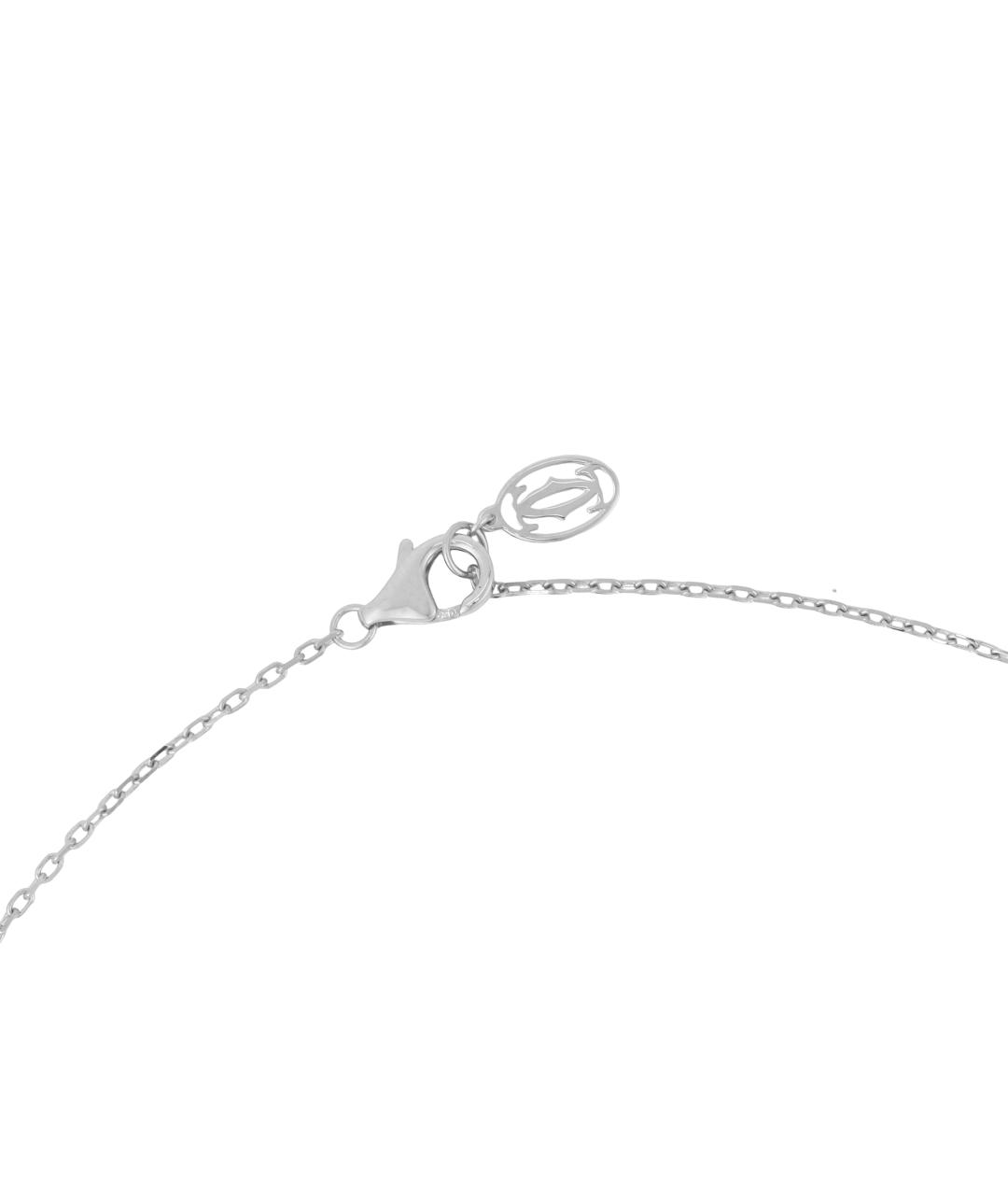 CARTIER Серебряная цепочка из белого золота, фото 5