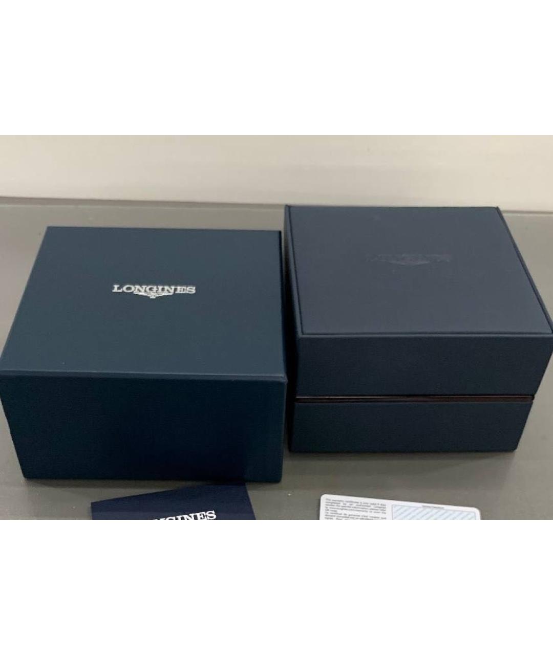 LONGINES Серебряные стальные часы, фото 4