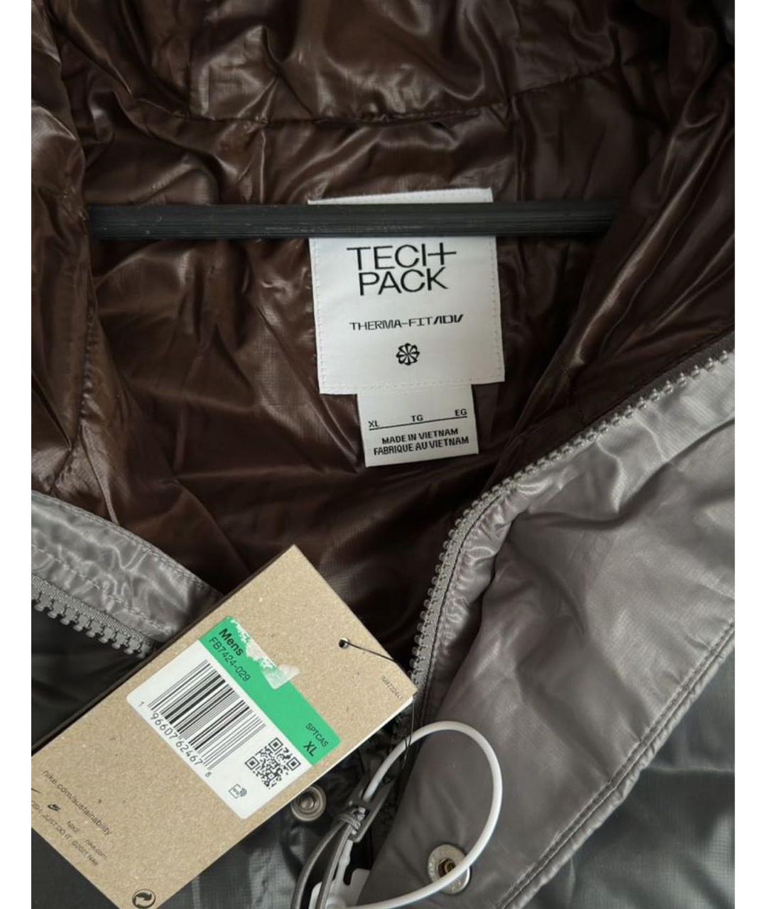 NIKE Мульти полиэстеровый пуховик, фото 4