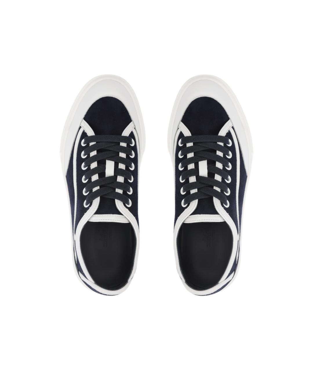 HERMES Черные кроссовки, фото 3