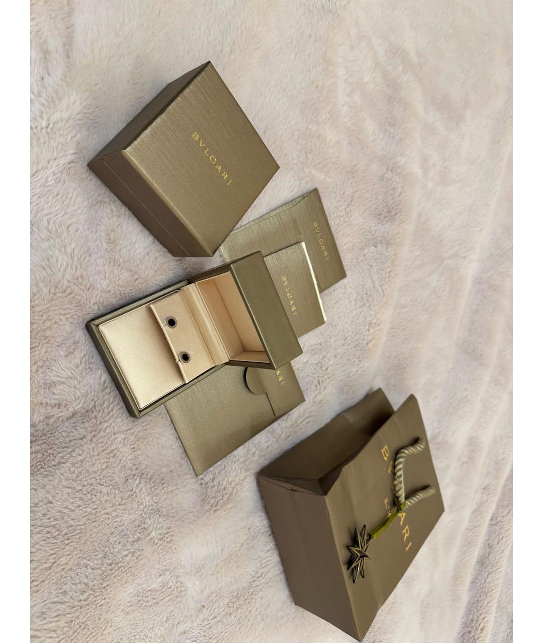 BVLGARI Белые серьги из белого золота, фото 4