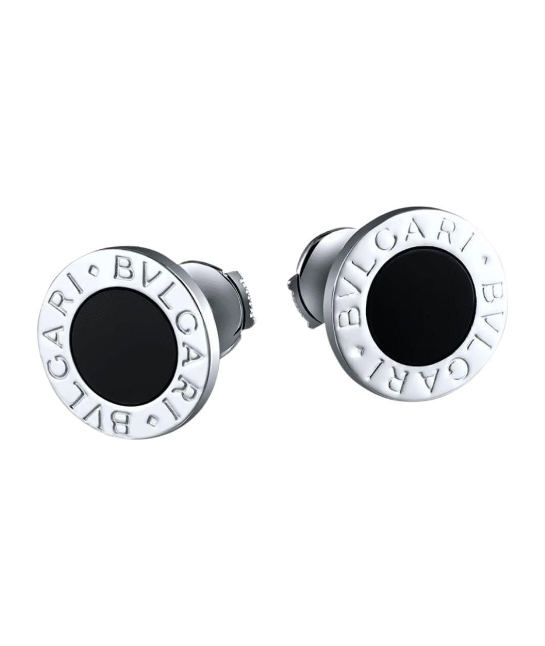 BVLGARI Белые серьги из белого золота, фото 1