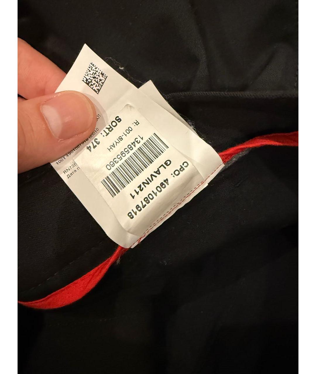 HUGO Черные повседневные брюки, фото 4