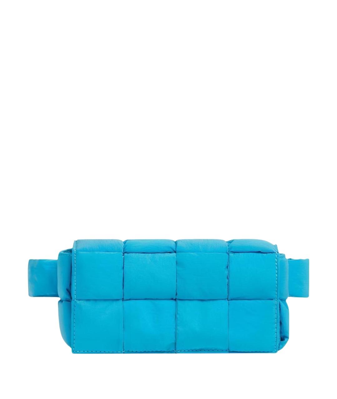 BOTTEGA VENETA Бирюзовая поясная сумка, фото 1