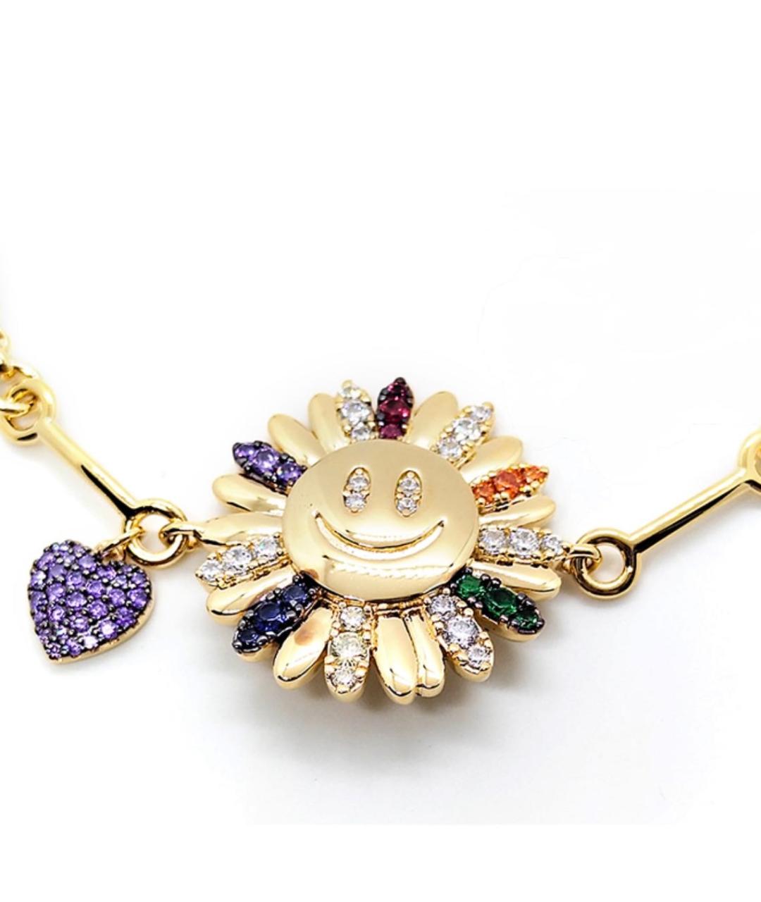 APM Monaco Золотой серебряный браслет, фото 2