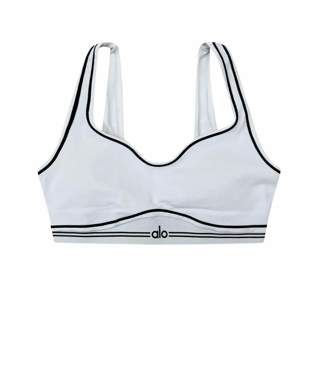 ALO YOGA Белая майка, фото 1