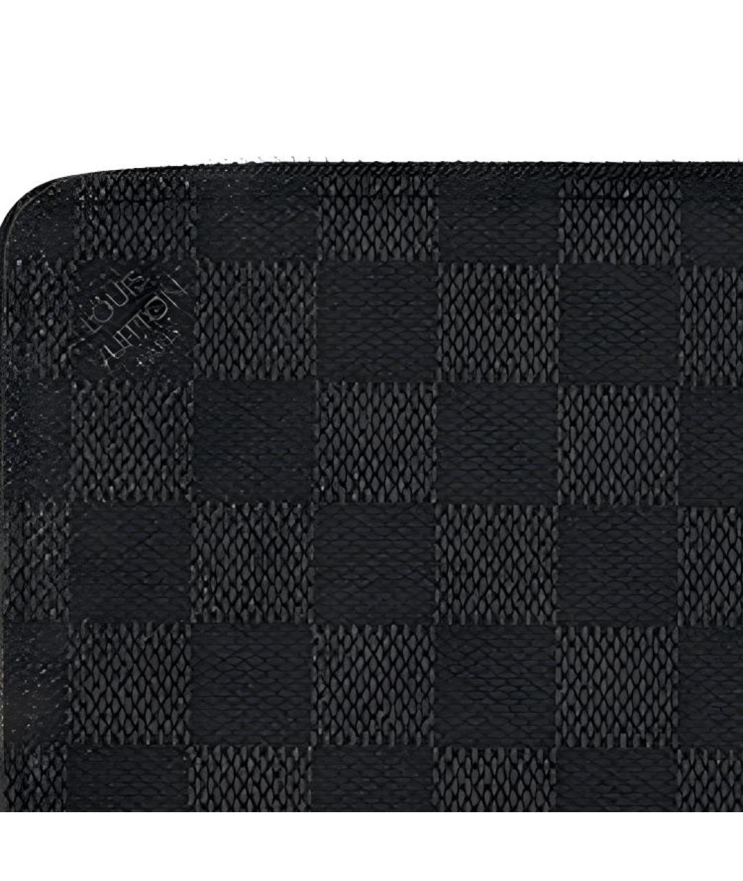 LOUIS VUITTON Черный кошелек, фото 4
