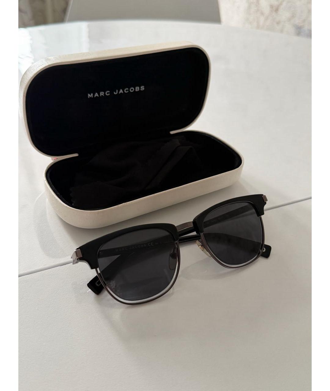 MARC JACOBS Хаки пластиковые солнцезащитные очки, фото 5