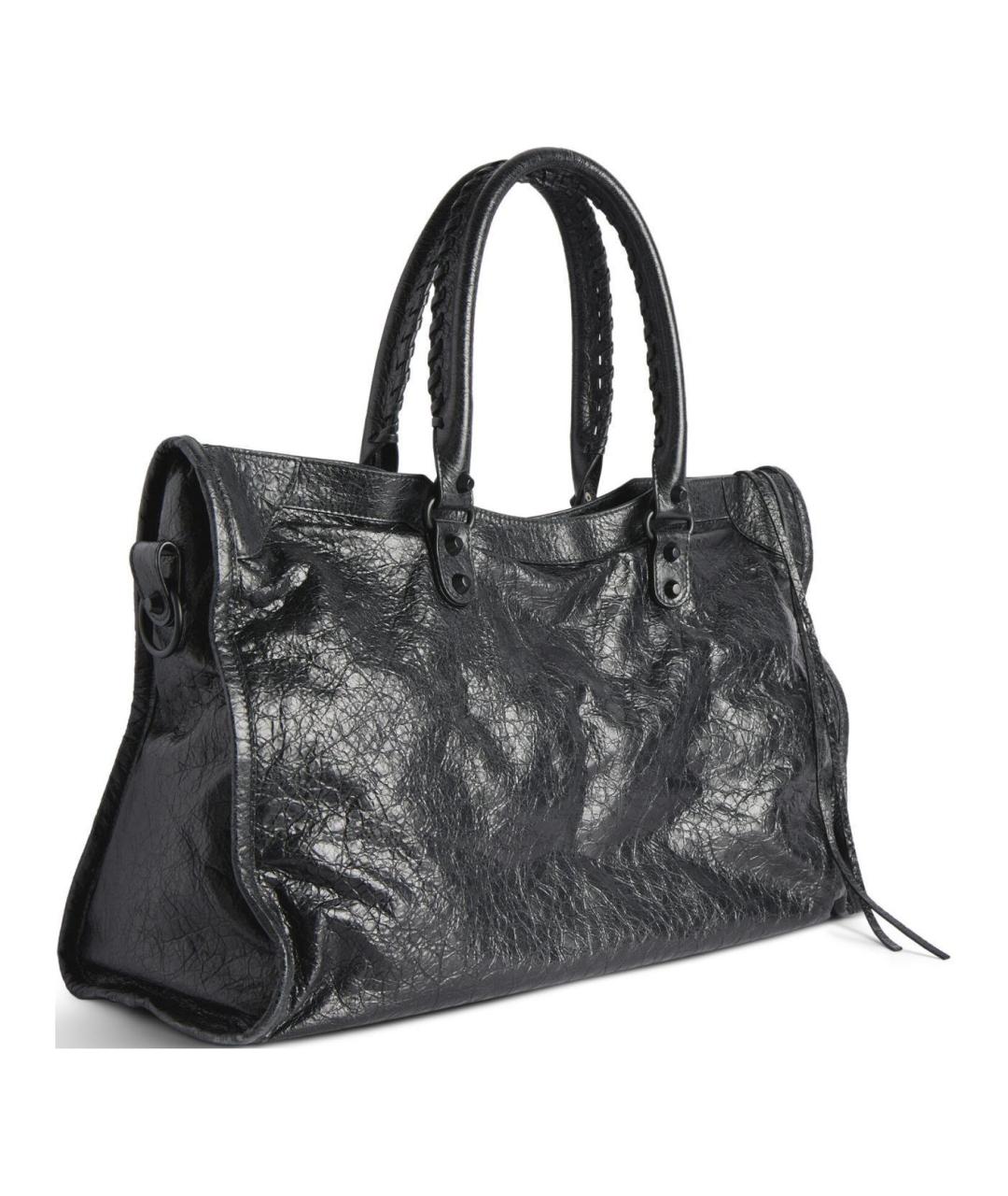 BALENCIAGA Черная сумка тоут, фото 5