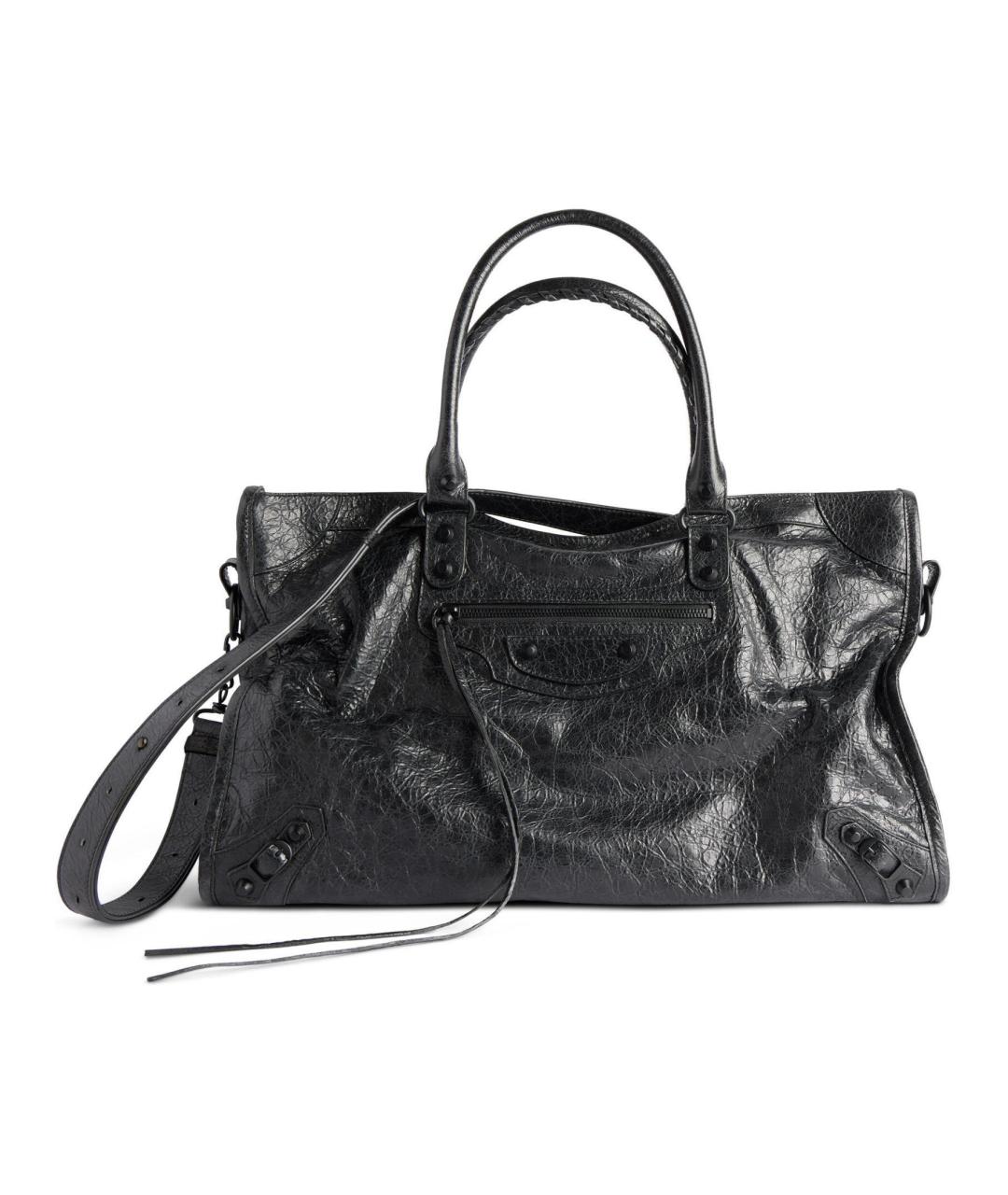 BALENCIAGA Черная сумка тоут, фото 2