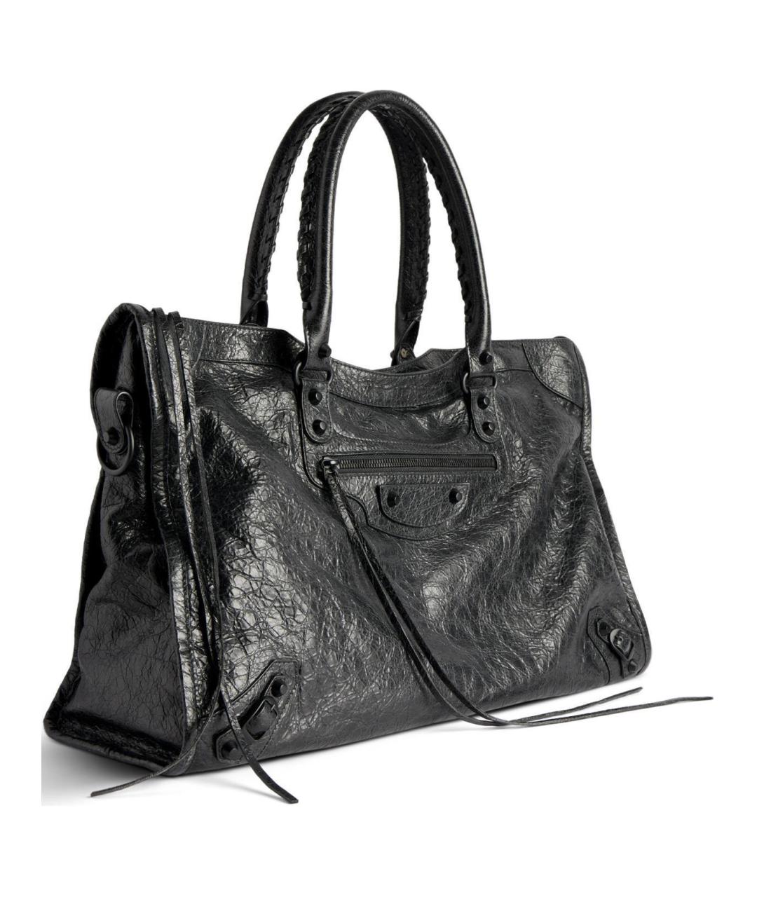 BALENCIAGA Черная сумка тоут, фото 4