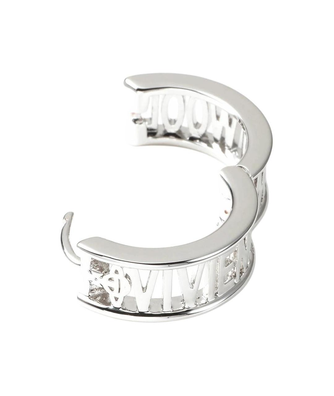 VIVIENNE WESTWOOD Серебряные латунные серьги, фото 4