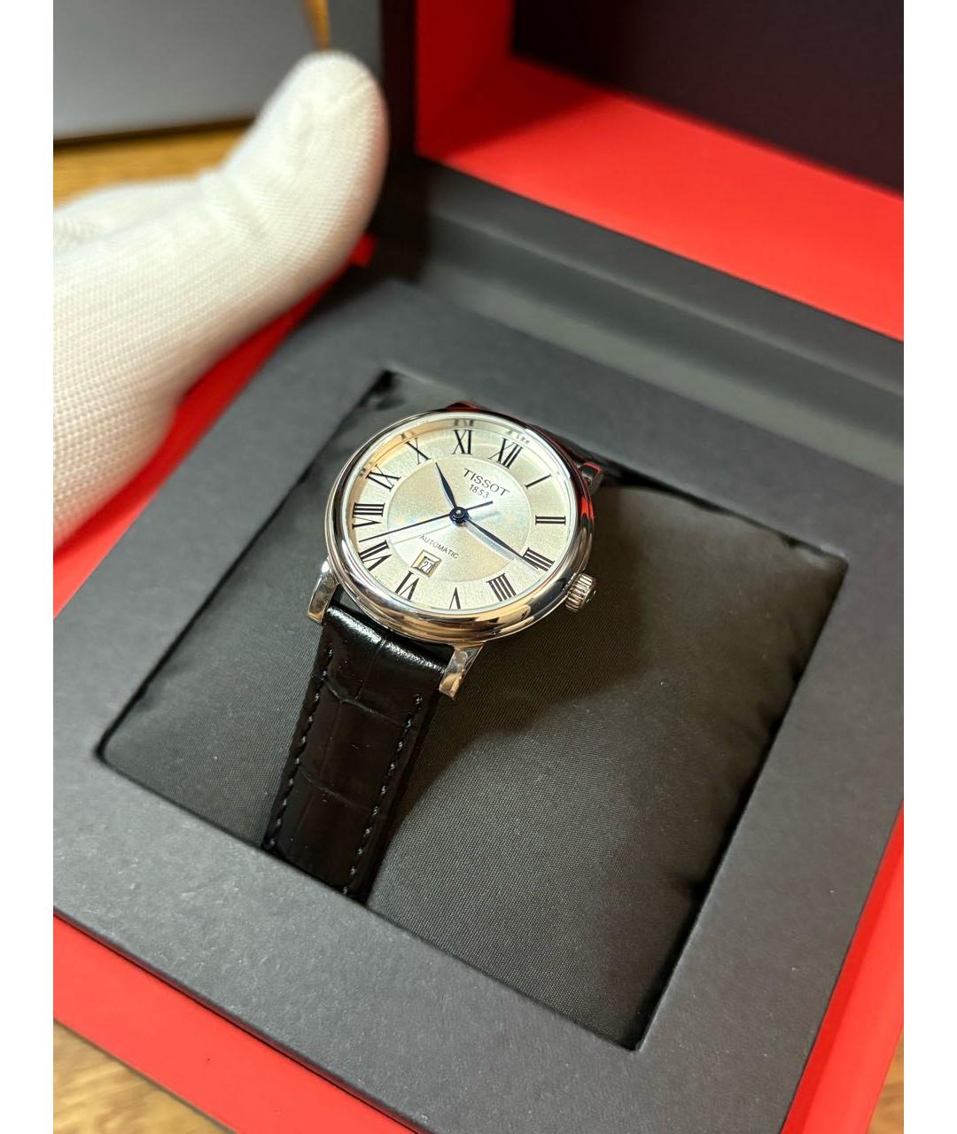 TISSOT Белые часы, фото 3