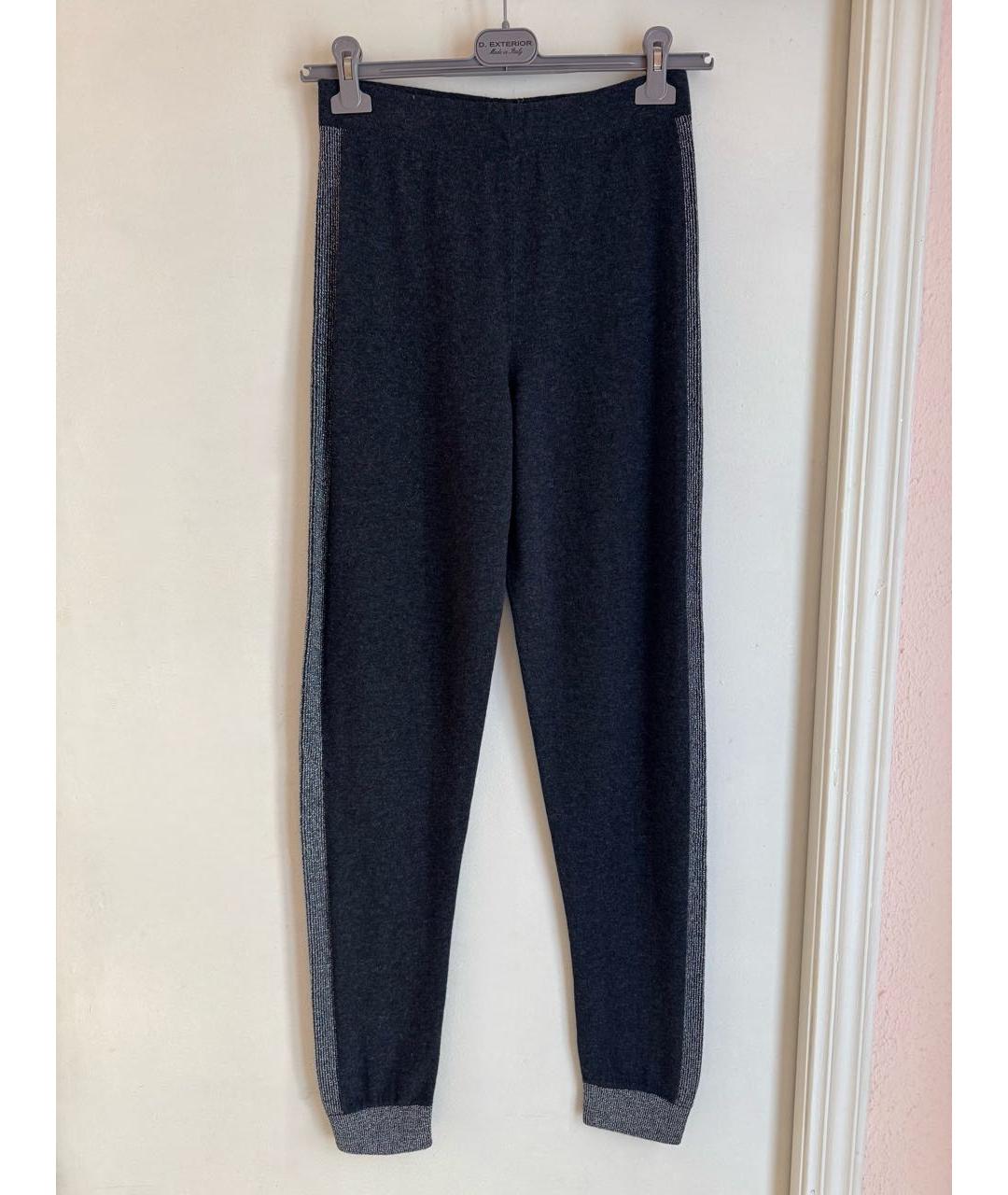 D.EXTERIOR Антрацитовый кашемировый костюм с брюками, фото 2