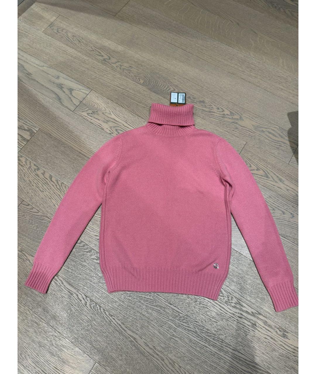 LORO PIANA Коралловый кашемировый джемпер / свитер, фото 9