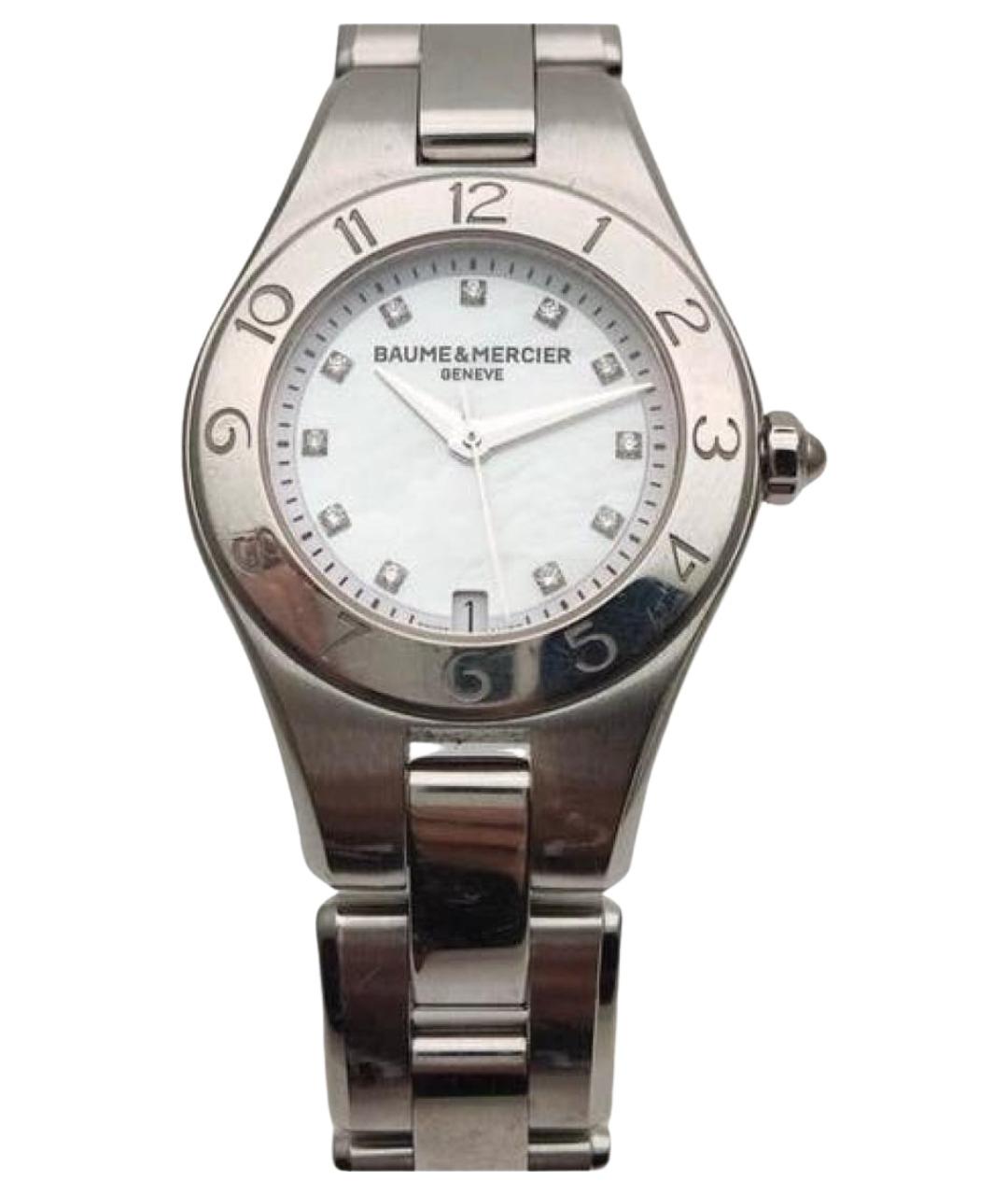 BAUME&MERCIER Серебряные стальные часы, фото 1