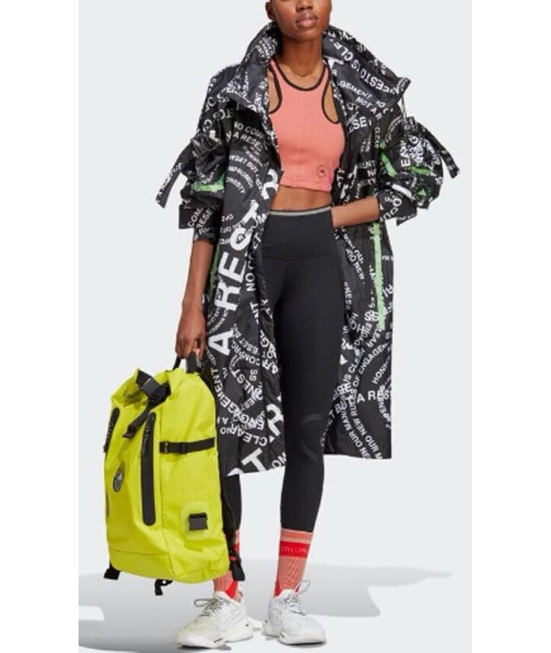 ADIDAS BY STELLA MCCARTNEY Черный тренч/плащ, фото 8