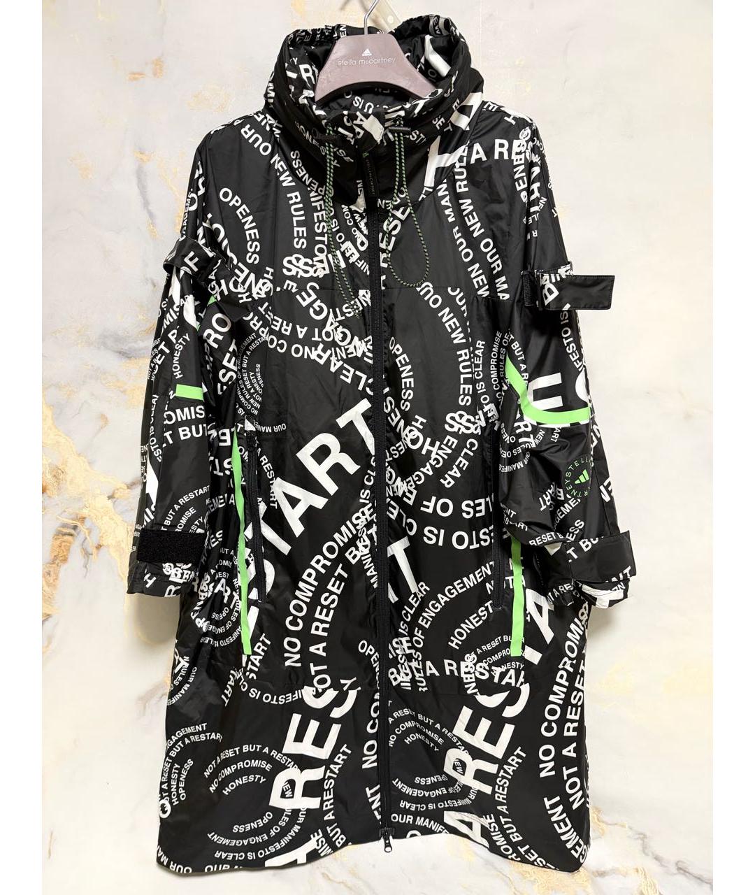 ADIDAS BY STELLA MCCARTNEY Черный тренч/плащ, фото 2