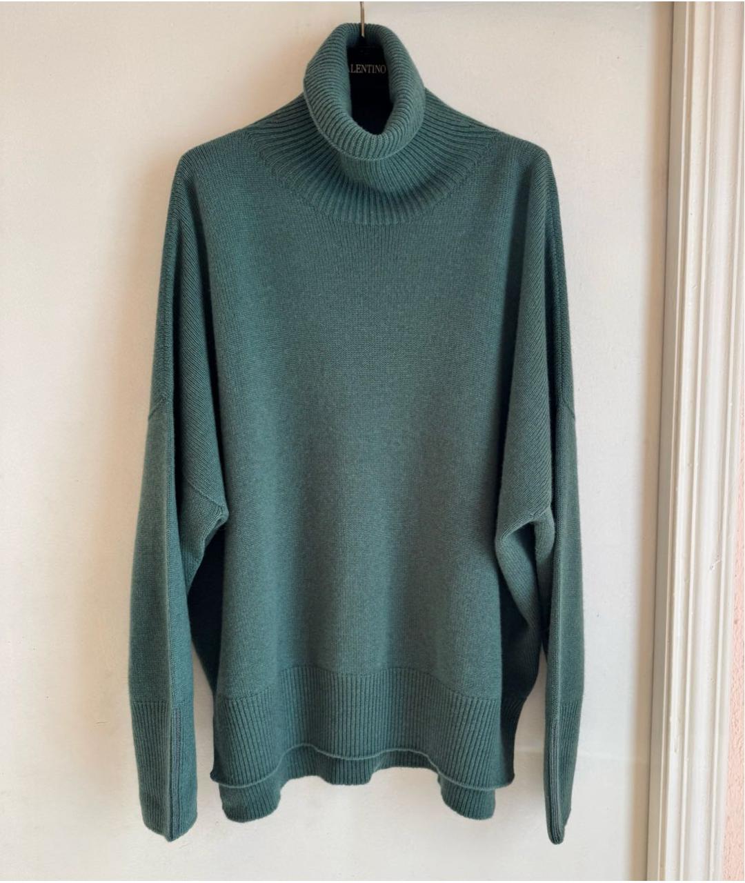 PESERICO Зеленый кашемировый джемпер / свитер, фото 6
