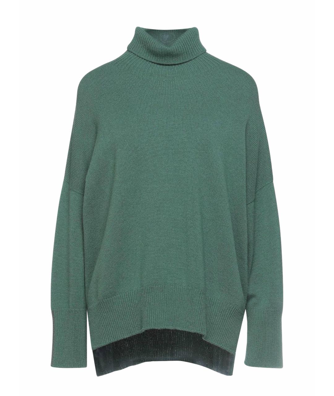 PESERICO Зеленый кашемировый джемпер / свитер, фото 1