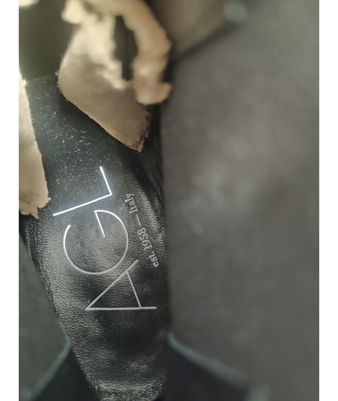 AGL Черные кожаные ботильоны, фото 5