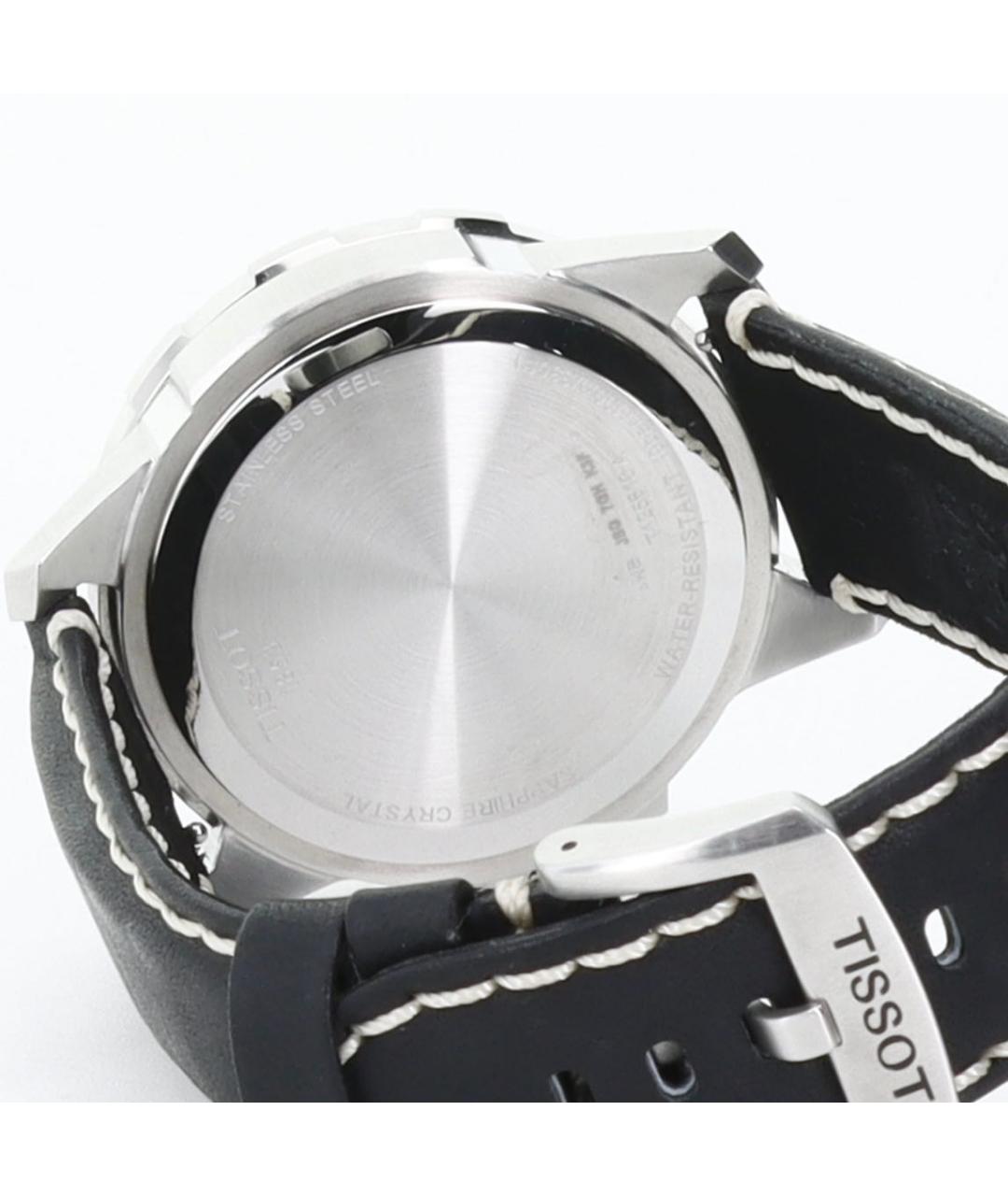 TISSOT Черные стальные часы, фото 2