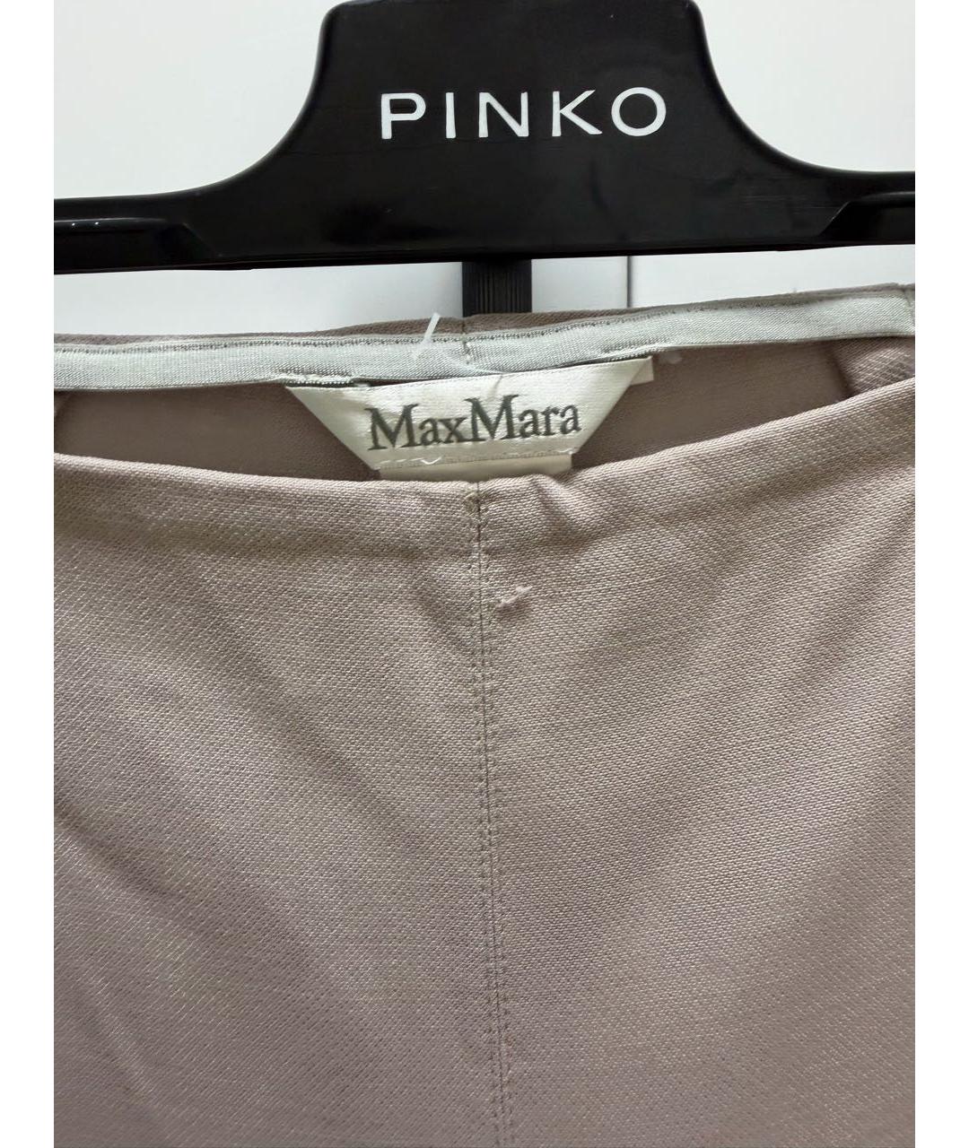 'S MAX MARA Бежевые брюки узкие, фото 2