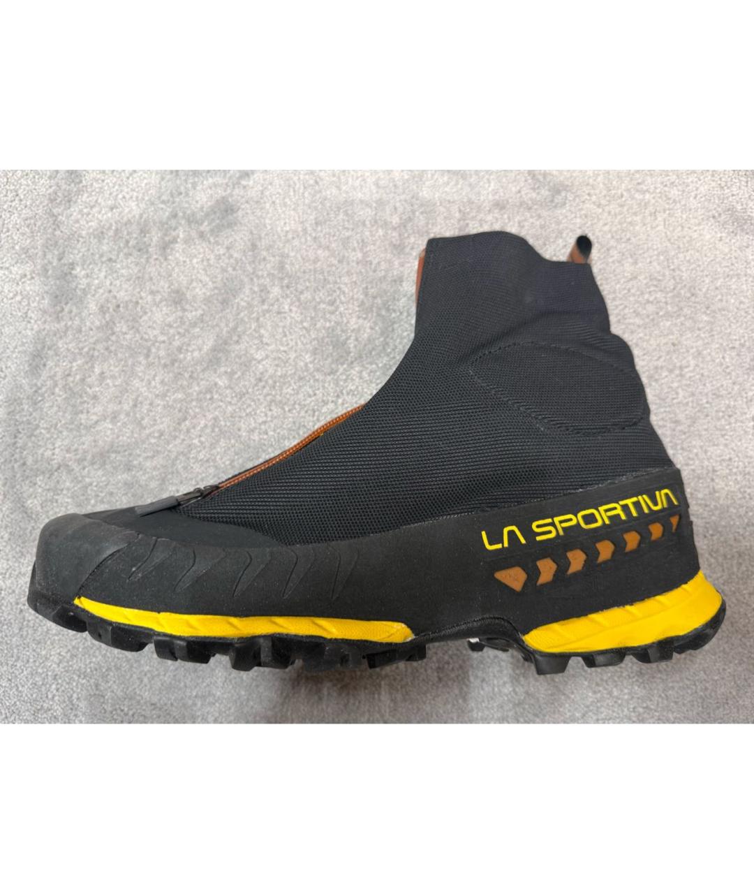 ZEGNA Черные текстильные высокие ботинки, фото 9