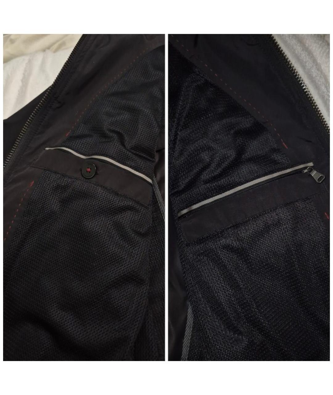 HUGO BOSS Черная полиэстеровая куртка, фото 6