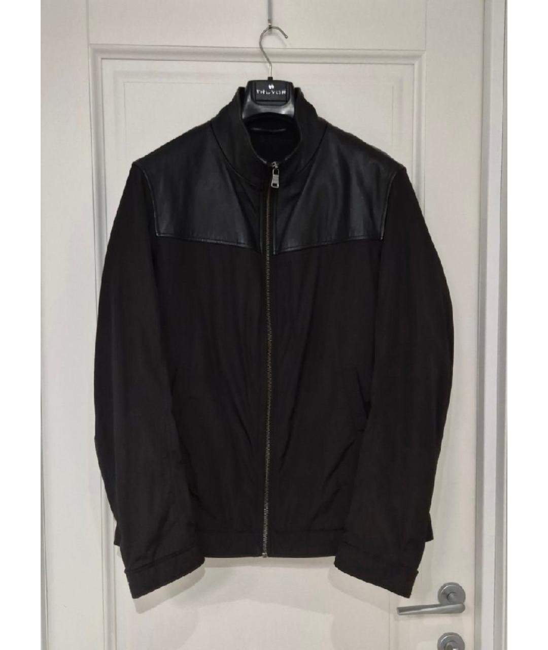 HUGO BOSS Черная полиэстеровая куртка, фото 9