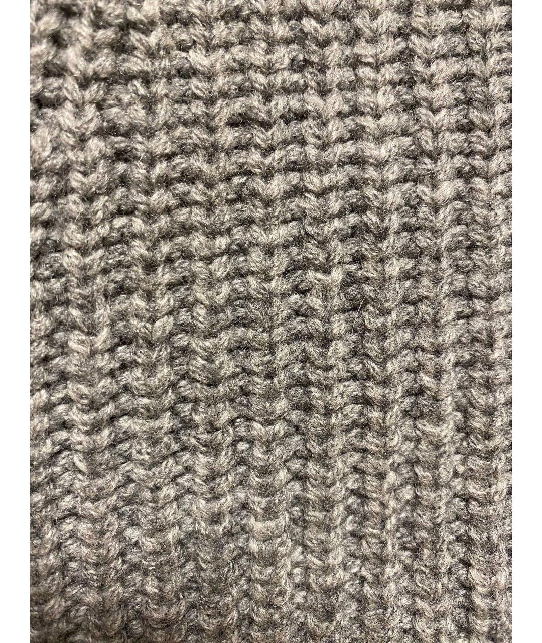 ACNE STUDIOS Антрацитовый шерстяной джемпер / свитер, фото 4