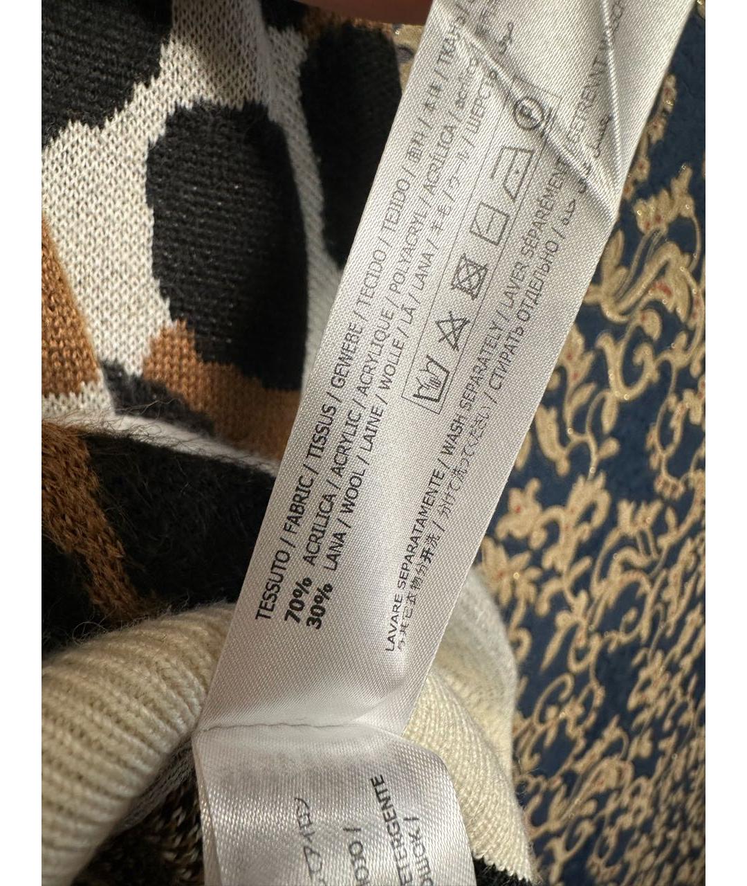 TWIN-SET Белый шерстяной джемпер / свитер, фото 7