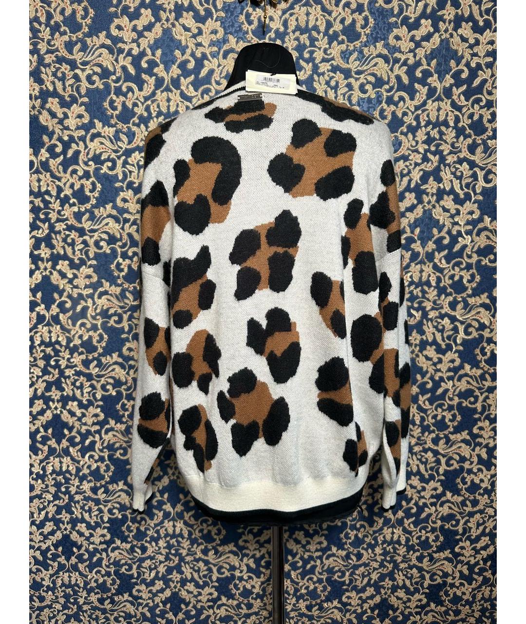 TWIN-SET Белый шерстяной джемпер / свитер, фото 2