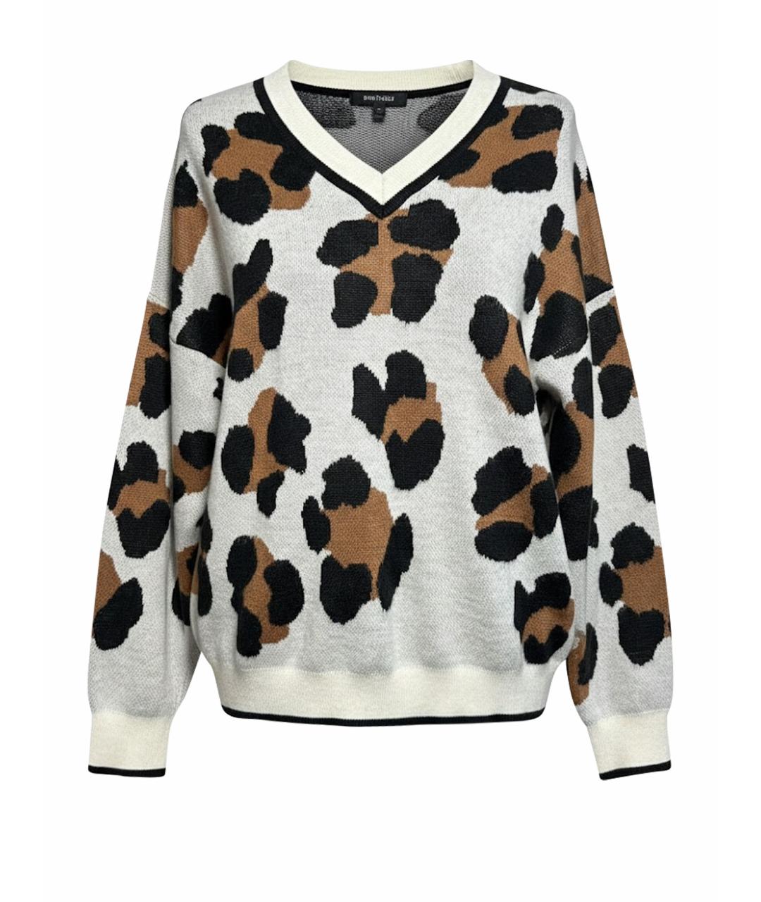 TWIN-SET Белый шерстяной джемпер / свитер, фото 1