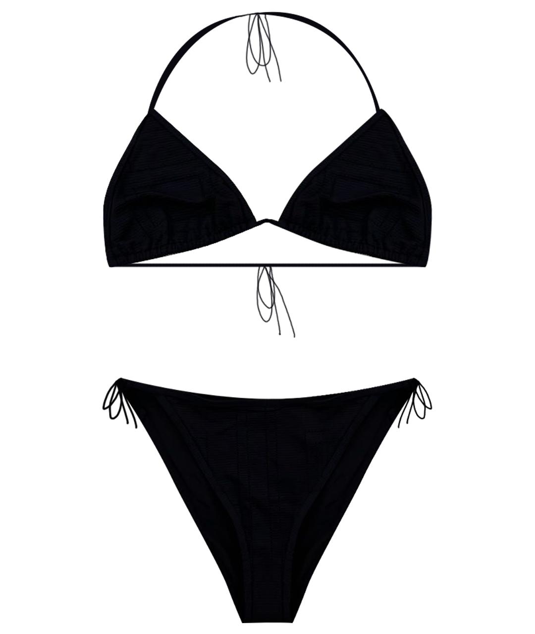 TOTEME Черный купальник, фото 1