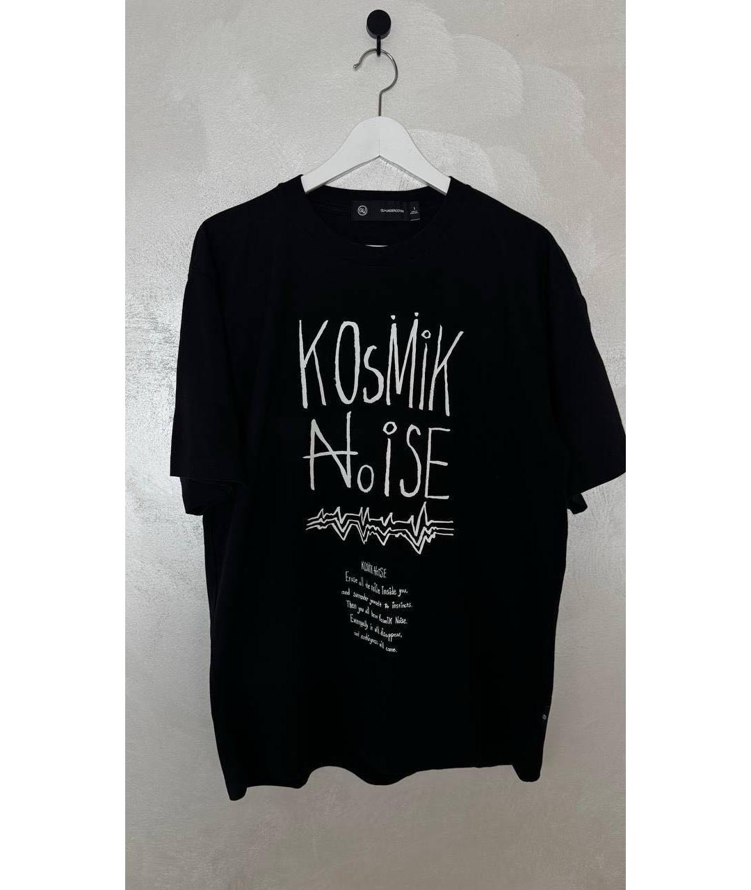 UNDERCOVER Черная хлопковая футболка, фото 3